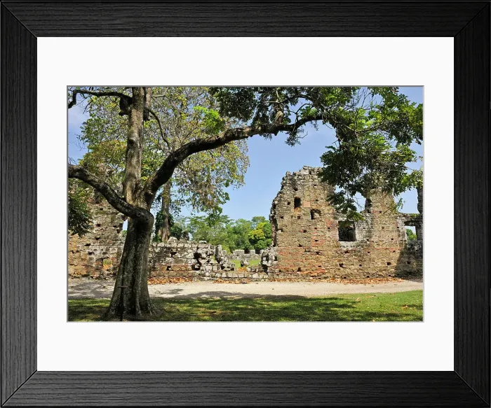Framed Print : Ruins of the archaelogical site of Panama Viejo, UNESCO World Heritage Site, Panama City, Republic of Panama, Central America Framed Print : Ruins of the archaelogical site of Panama Viejo, UNESCO World Heritage Site, Panama City, Republic of Panama, Central America