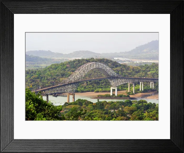 Framed Print : Bridge of the Americas, Panama City, Republic of Panama, Central America Framed Print : Bridge of the Americas, Panama City, Republic of Panama, Central America