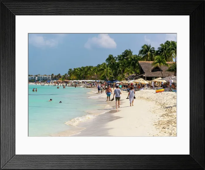 Framed Print : People on Playa Norte beach, Isla Mujeres, Caribbean Coast, Cancun, Quintana Roo, Mexico, North America Framed Print : People on Playa Norte beach, Isla Mujeres, Caribbean Coast, Cancun, Quintana Roo, Mexico, North America