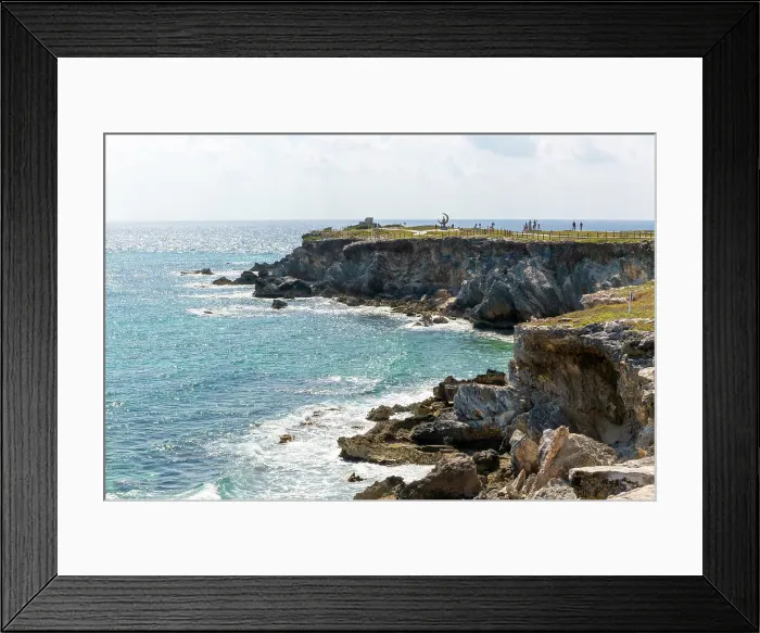 Framed Print : Coastal landscape Punta Sur, Isla Mujeres, Caribbean Coast, Cancun, Quintana Roo, Mexico, North America Framed Print : Coastal landscape Punta Sur, Isla Mujeres, Caribbean Coast, Cancun, Quintana Roo, Mexico, North America