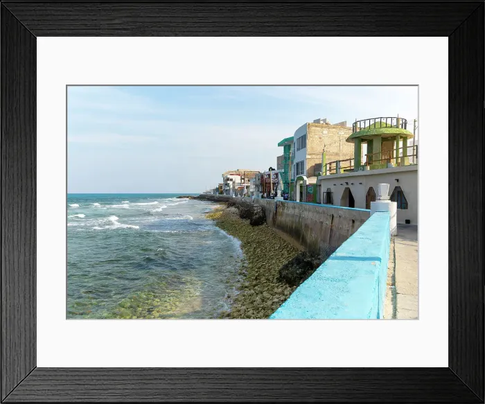 Framed Print : Coastal promenade walkway on east coast of Isla Mujeres, Caribbean Coast, Cancun, Quintana Roo, Mexico, North America Framed Print : Coastal promenade walkway on east coast of Isla Mujeres, Caribbean Coast, Cancun, Quintana Roo, Mexico, North America