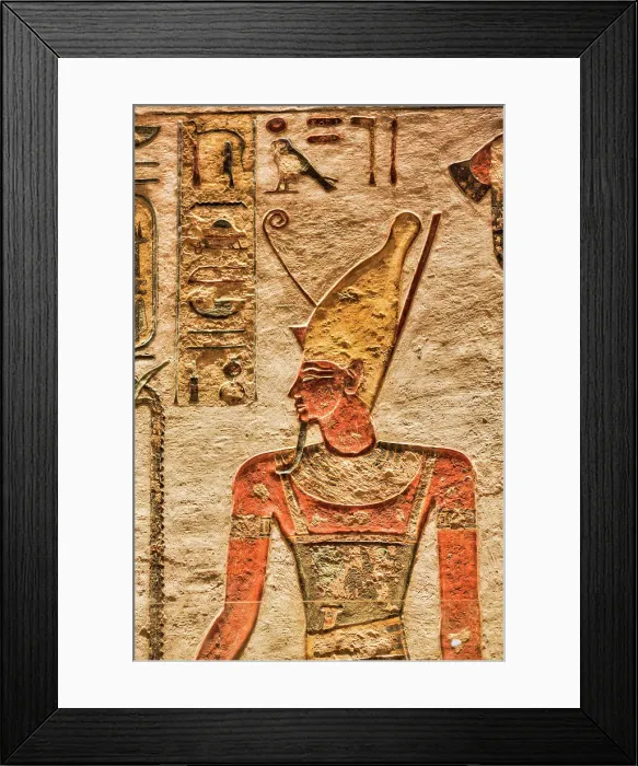 Framed Print : Relief of Pharaoh, Tomb of Rameses III, KV11, Valley of the Kings, Ancient Thebes, UNESCO World Heritage Site, Luxor, Egypt, North Africa, Africa Framed Print : Relief of Pharaoh, Tomb of Rameses III, KV11, Valley of the Kings, Ancient Thebes, UNESCO World Heritage Site, Luxor, Egypt, North Africa, Africa