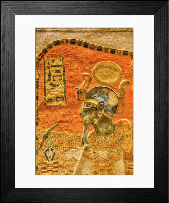 Framed Print : Wall Relief of Egyptian Pharaoh, Tomb of Rameses III, KV11, Valley of the Kings, Ancient Thebes, UNESCO World Heritage Site, Luxor, Egypt, North Africa, Africa Framed Print : Wall Relief of Egyptian Pharaoh, Tomb of Rameses III, KV11, Valley of the Kings, Ancient Thebes, UNESCO World Heritage Site, Luxor, Egypt, North Africa, Africa