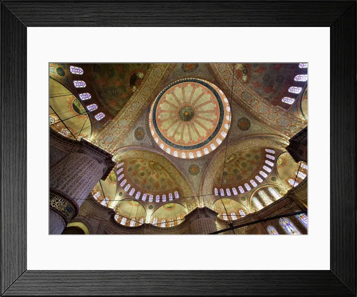Framed Print : Ceiling, Interior, Blue Mosque (Sultan Ahmed Mosque), 1609, UNESCO World Heritage Site, Sultanahmet, Istanbul, Turkey, Europe Framed Print : Ceiling, Interior, Blue Mosque (Sultan Ahmed Mosque), 1609, UNESCO World Heritage Site, Sultanahmet, Istanbul, Turkey, Europe