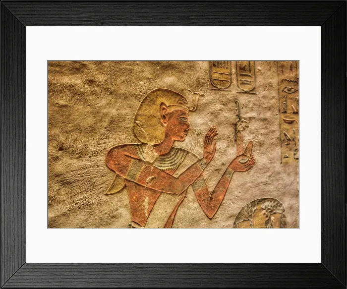 Framed Print : Relief of Pharaoh, Tomb of Rameses III, KV11, Valley of the Kings, Ancient Thebes, UNESCO World Heritage Site, Luxor, Egypt, North Africa, Africa Framed Print : Relief of Pharaoh, Tomb of Rameses III, KV11, Valley of the Kings, Ancient Thebes, UNESCO World Heritage Site, Luxor, Egypt, North Africa, Africa