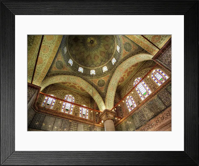 Framed Print : Ceiling and Walls, Interior, Blue Mosque (Sultan Ahmed Mosque), 1609, UNESCO World Heritage Site, Sultanahmet, Istanbul, Turkey, Europe Framed Print : Ceiling and Walls, Interior, Blue Mosque (Sultan Ahmed Mosque), 1609, UNESCO World Heritage Site, Sultanahmet, Istanbul, Turkey, Europe