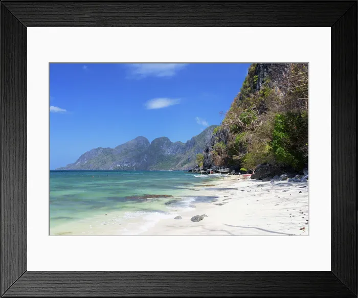 Framed Print : Ipil Beach 2, El Nido, Bacuit Bay, Palawan, Philippines, Southeast Asia, Asia Framed Print : Ipil Beach 2, El Nido, Bacuit Bay, Palawan, Philippines, Southeast Asia, Asia