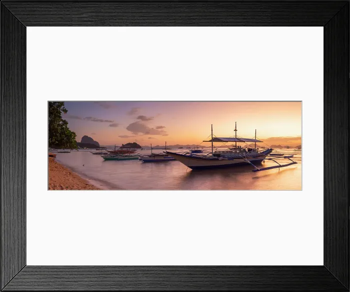 Framed Print : Corong Corong Beach at sunset, El Nido, Bacuit Bay, Palawan, Philippines, Southeast Asia, Asia Framed Print : Corong Corong Beach at sunset, El Nido, Bacuit Bay, Palawan, Philippines, Southeast Asia, Asia