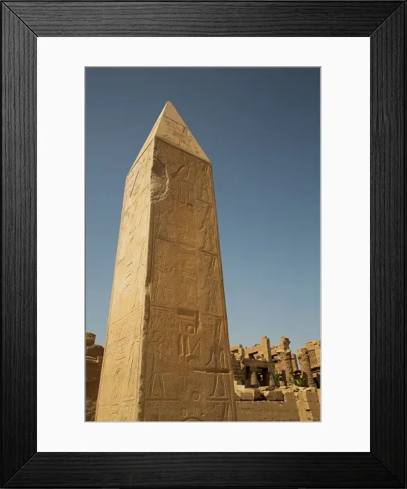 Framed Print : Obelisk of Queen Hatshepsut, Karnak Temple Complex, UNESCO World Heritage Site, Luxor, Egypt, North Africa, Africa Framed Print : Obelisk of Queen Hatshepsut, Karnak Temple Complex, UNESCO World Heritage Site, Luxor, Egypt, North Africa, Africa