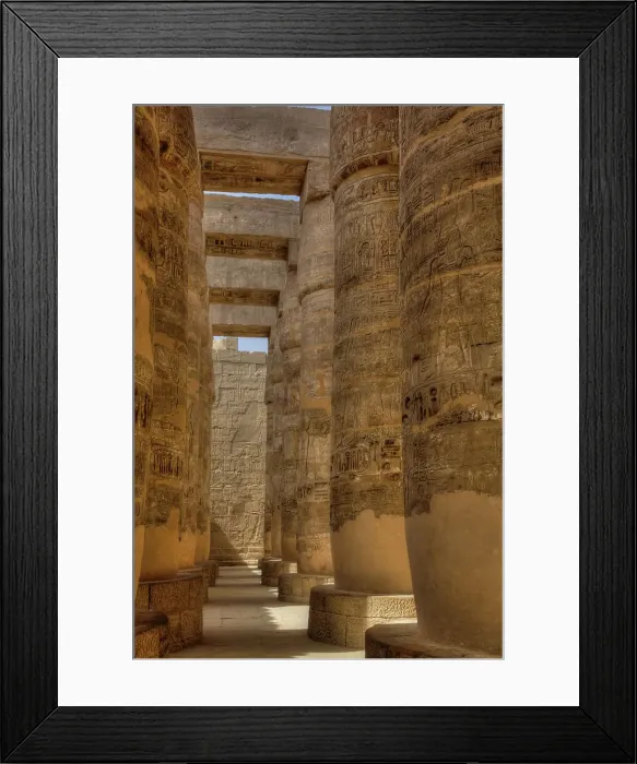 Framed Print : The Great Papyrus Columns, Hypostyle, Karnak Temple Complex, UNESCO World Heritage Site, Luxor, Egypt, North Africa, Africa Framed Print : The Great Papyrus Columns, Hypostyle, Karnak Temple Complex, UNESCO World Heritage Site, Luxor, Egypt, North Africa, Africa