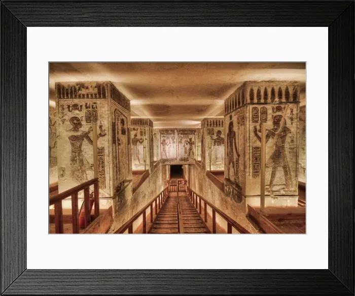 Framed Print : Wall and Square Column Reliefs, Tomb of Rameses III, KV11, Valley of the Kings, Ancient Thebes, UNESCO World Heritage Site, Luxor, Egypt, North Africa, Africa Framed Print : Wall and Square Column Reliefs, Tomb of Rameses III, KV11, Valley of the Kings, Ancient Thebes, UNESCO World Heritage Site, Luxor, Egypt, North Africa, Africa