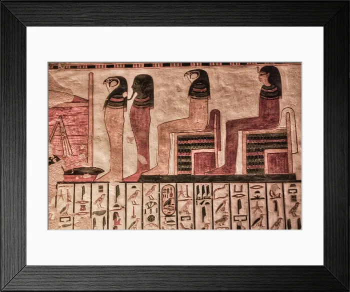 Framed Print : Hieroglyphics, Paintings and Relief, Tomb of Nefertari, QV66, Valley of the Queens, Ancient Thebes, UNESCO World Heritage Site, Luxor, Egypt, North Africa, Africa Framed Print : Hieroglyphics, Paintings and Relief, Tomb of Nefertari, QV66, Valley of the Queens, Ancient Thebes, UNESCO World Heritage Site, Luxor, Egypt, North Africa, Africa