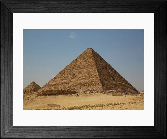 Framed Print : Man on Camel, Pyramid of Menkaure in background, Giza Pyramid Complex, UNESCO World Heritage Site, Giza, Egypt, North Africa, Africa Framed Print : Man on Camel, Pyramid of Menkaure in background, Giza Pyramid Complex, UNESCO World Heritage Site, Giza, Egypt, North Africa, Africa