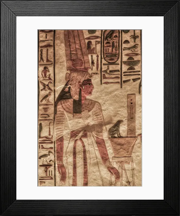 Framed Print : Image of Nefertari, Paintings and Relief, Tomb of Nefertari, QV66, Valley of the Queens, Ancient Thebes, UNESCO World Heritage Site, Luxor, Egypt, North Africa, Africa Framed Print : Image of Nefertari, Paintings and Relief, Tomb of Nefertari, QV66, Valley of the Queens, Ancient Thebes, UNESCO World Heritage Site, Luxor, Egypt, North Africa, Africa