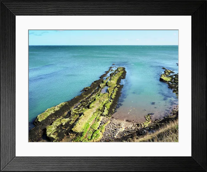 Framed Print : Rocks at Castle Sands in St. Andrews, Fife, Scotland, United Kingdom, Europe Framed Print : Rocks at Castle Sands in St. Andrews, Fife, Scotland, United Kingdom, Europe