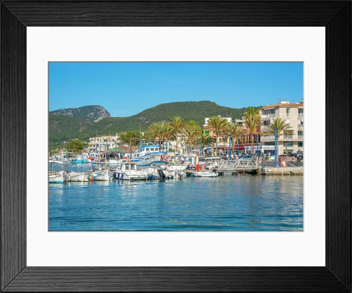 Framed Print : View of marina at Port d'Andratx, Majorca, Balearic Islands, Spain, Mediterranean, Europe Framed Print : View of marina at Port d'Andratx, Majorca, Balearic Islands, Spain, Mediterranean, Europe