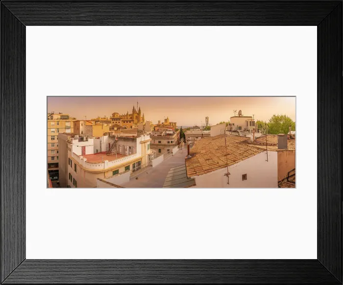 Framed Print : View of Catedral-Basilica de Santa Maria de Mallorca and rooftops, Palma de Mallorca, Majorca, Balearic Islands, Spain, Mediterranean, Europe Framed Print : View of Catedral-Basilica de Santa Maria de Mallorca and rooftops, Palma de Mallorca, Majorca, Balearic Islands, Spain, Mediterranean, Europe