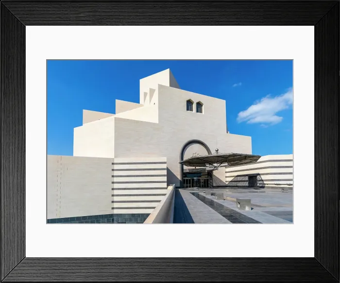 Framed Print : Museum of Islamic Art, Doha, Qatar, Middle East Framed Print : Museum of Islamic Art, Doha, Qatar, Middle East