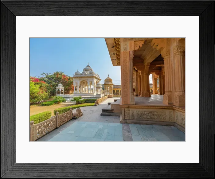 Framed Print : Gatore Ki Chhatriyan, Jaipur, Rajasthan, India, South Asia, Asia Framed Print : Gatore Ki Chhatriyan, Jaipur, Rajasthan, India, South Asia, Asia