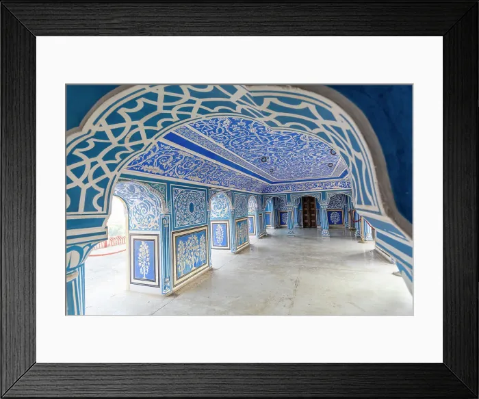 Framed Print : Chhavi Niwas, The Blue Room at The City Palace, City Palace, Jaipur, Rajasthan, India, South Asia, Asia Framed Print : Chhavi Niwas, The Blue Room at The City Palace, City Palace, Jaipur, Rajasthan, India, South Asia, Asia