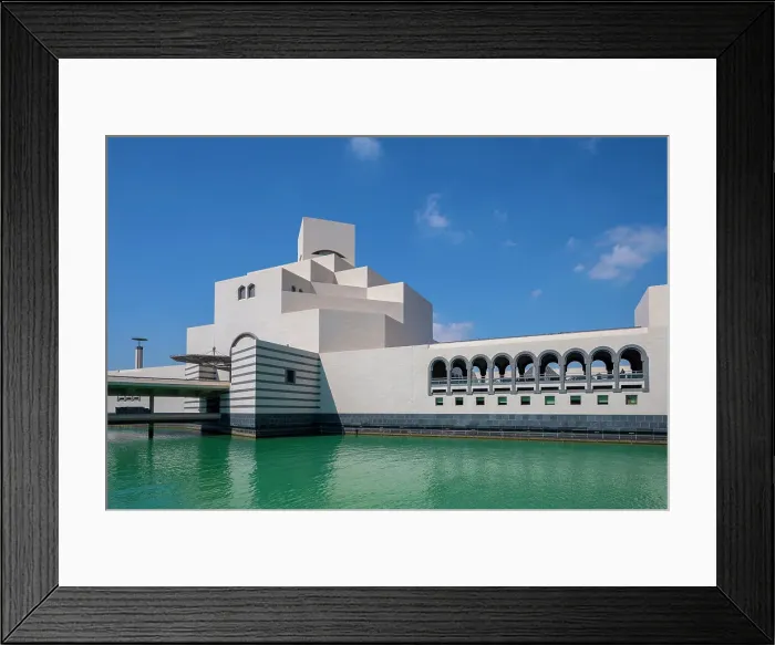 Framed Print : Museum of Islamic Art, Doha, Qatar, Middle East Framed Print : Museum of Islamic Art, Doha, Qatar, Middle East