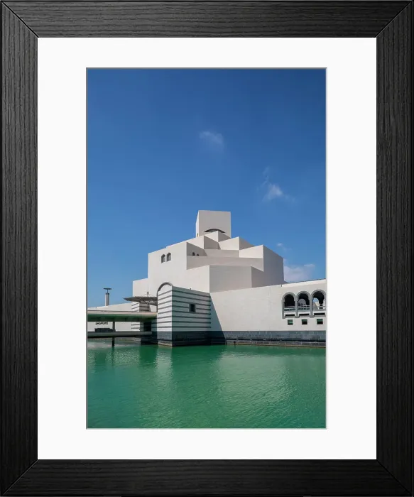 Framed Print : Museum of Islamic Art, Doha, Qatar, Middle East Framed Print : Museum of Islamic Art, Doha, Qatar, Middle East