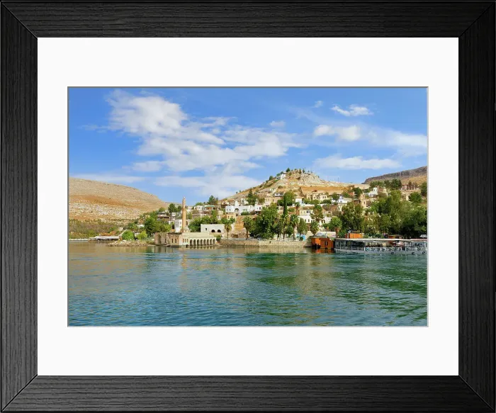 Framed Print : Partly submerged mosque of Eski Halfeti due to the construction of the Birecik Dam on the Euphrates River, Old Halfeti, Turkey, Asia Minor, Asia Framed Print : Partly submerged mosque of Eski Halfeti due to the construction of the Birecik Dam on the Euphrates River, Old Halfeti, Turkey, Asia Minor, Asia