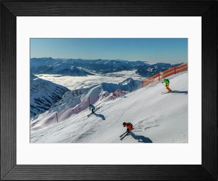 Framed Print : Skier on Nebelhorn summit, 2224m, Oberstdorf, Swabia, Bavarian Alps, Bavaria, Germany, Europe Framed Print : Skier on Nebelhorn summit, 2224m, Oberstdorf, Swabia, Bavarian Alps, Bavaria, Germany, Europe
