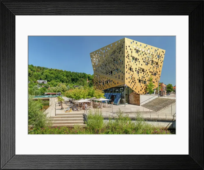 Framed Print : Forum Gold and Silver, Rems River, Schwabisch Gmund, Remstal Valley, Baden-Wurttemberg, Germany, Europe Framed Print : Forum Gold and Silver, Rems River, Schwabisch Gmund, Remstal Valley, Baden-Wurttemberg, Germany, Europe