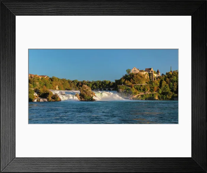 Framed Print : Rhine Falls of Schaffhausen with Schloss Laufen, Neuhausen bei Schaffhausen, Schaffhausen Canton, Switzerland, Europe Framed Print : Rhine Falls of Schaffhausen with Schloss Laufen, Neuhausen bei Schaffhausen, Schaffhausen Canton, Switzerland, Europe