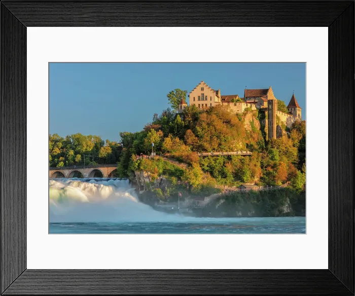 Framed Print : Rhine Falls of Schaffhausen with Schloss Laufen, Neuhausen bei Schaffhausen, Schaffhausen Canton, Switzerland, Europe Framed Print : Rhine Falls of Schaffhausen with Schloss Laufen, Neuhausen bei Schaffhausen, Schaffhausen Canton, Switzerland, Europe