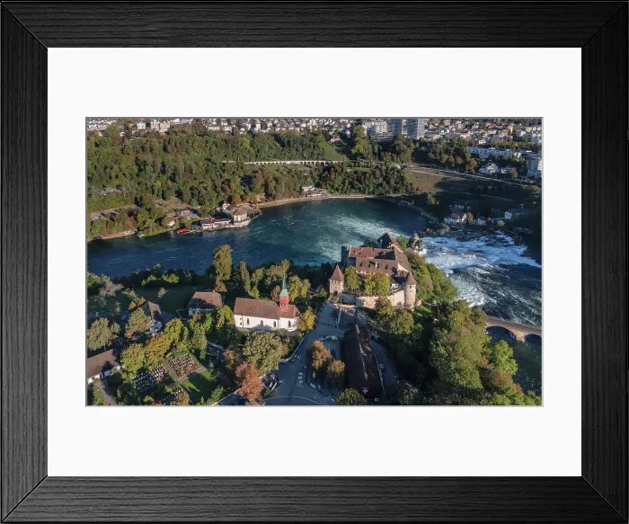 Framed Print : Rhine Falls of Schaffhausen with Schloss Laufen, Neuhausen bei Schaffhausen, Schaffhausen Canton, Switzerland, Europe Framed Print : Rhine Falls of Schaffhausen with Schloss Laufen, Neuhausen bei Schaffhausen, Schaffhausen Canton, Switzerland, Europe
