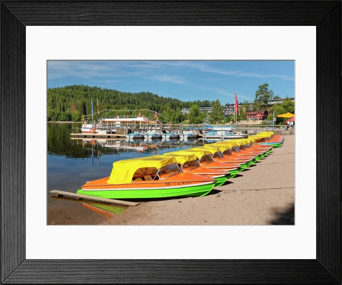 Framed Print : Titisee, Schwarzwald (Black Forest), Baden-Wurttemberg, Germany, Europe