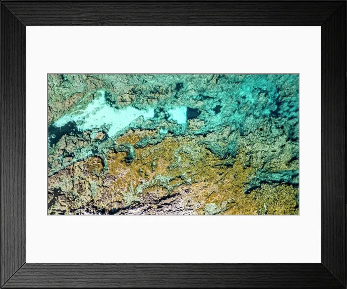 Framed Print : Aerial of Agulla beach, Mallorca, Balearic islands, Spain, Mediterranean, Europe Framed Print : Aerial of Agulla beach, Mallorca, Balearic islands, Spain, Mediterranean, Europe
