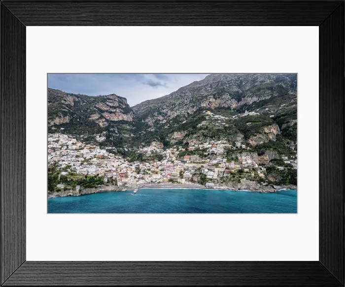 Framed Print : Aerial of Positano, The Amalfi Coast, UNESCO World Heritage Site, Campania, Italy, Europe Framed Print : Aerial of Positano, The Amalfi Coast, UNESCO World Heritage Site, Campania, Italy, Europe