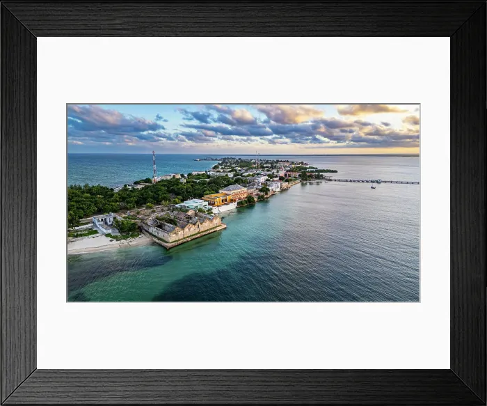 Framed Print : Aerial of the Island of Mozambique, UNESCO World Heritage Site, Mozambique, Africa Framed Print : Aerial of the Island of Mozambique, UNESCO World Heritage Site, Mozambique, Africa