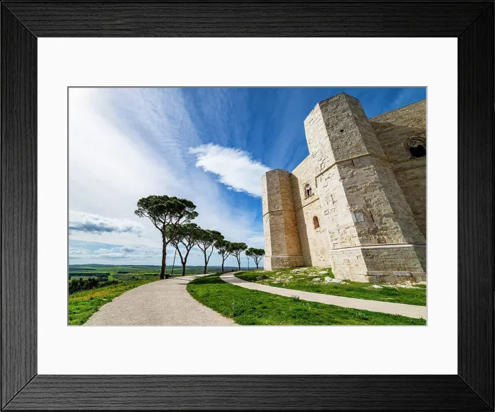 Framed Print : Castel del Monte, UNESCO World Heritage Site, Apulia, Italy, Europe Framed Print : Castel del Monte, UNESCO World Heritage Site, Apulia, Italy, Europe