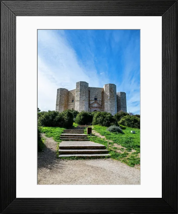 Framed Print : Castel del Monte, UNESCO World Heritage Site, Apulia, Italy, Europe Framed Print : Castel del Monte, UNESCO World Heritage Site, Apulia, Italy, Europe