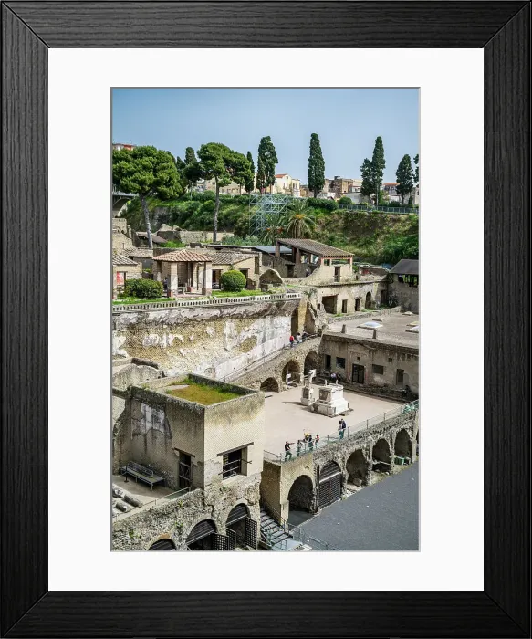 Framed Print : Roman town of Herculaneum, UNESCO World Heritage Site, Campania, Italy, Europe Framed Print : Roman town of Herculaneum, UNESCO World Heritage Site, Campania, Italy, Europe