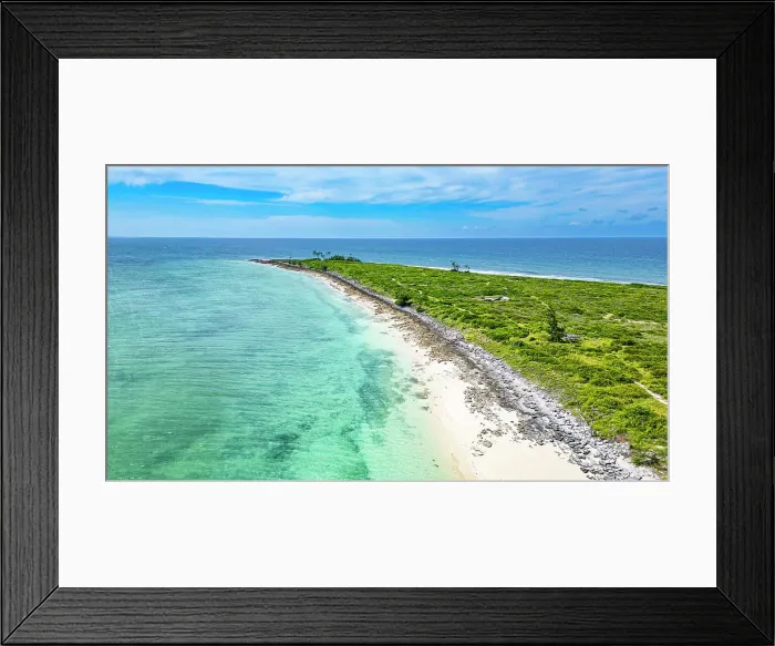 Framed Print : Aerial of Goa island near the Island of Mozambique, Mozambique, Africa Framed Print : Aerial of Goa island near the Island of Mozambique, Mozambique, Africa