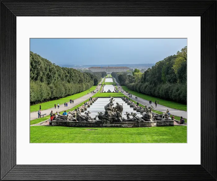 Framed Print : Palace gardens in the Reggia di Caserta (Royal Palace of Caserta), UNESCO World Heritage Site, Campania, Italy, Europe Framed Print : Palace gardens in the Reggia di Caserta (Royal Palace of Caserta), UNESCO World Heritage Site, Campania, Italy, Europe