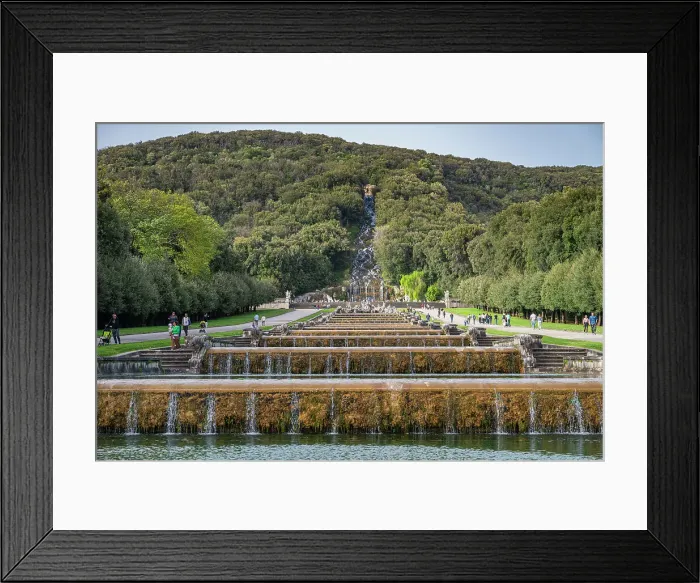 Framed Print : Palace gardens in the Reggia di Caserta (Royal Palace of Caserta), UNESCO World Heritage Site, Campania, Italy, Europe Framed Print : Palace gardens in the Reggia di Caserta (Royal Palace of Caserta), UNESCO World Heritage Site, Campania, Italy, Europe