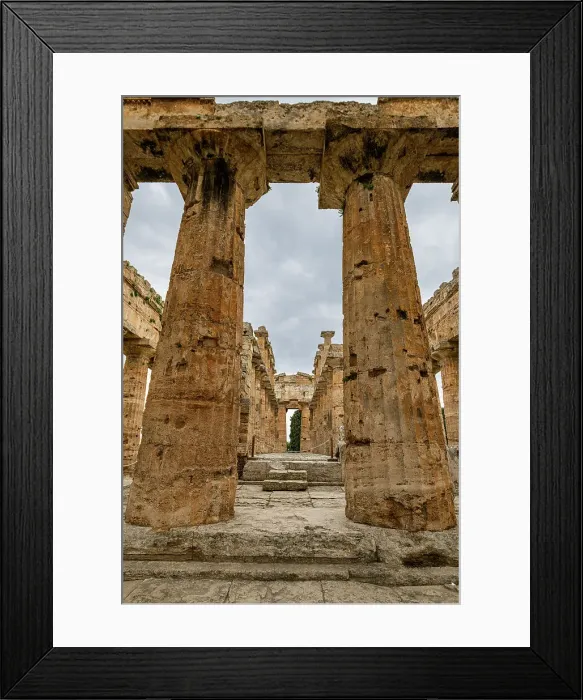 Framed Print : The Greek temples of Paestum, UNESCO World Heritage Site, Campania, Italy, Europe Framed Print : The Greek temples of Paestum, UNESCO World Heritage Site, Campania, Italy, Europe