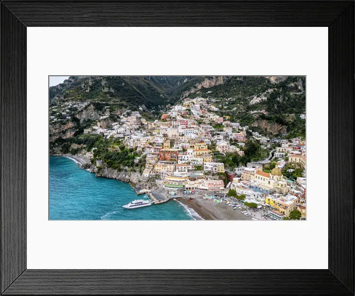 Framed Print : Aerial of Positano, The Amalfi Coast, UNESCO World Heritage Site, Campania, Italy, Europe Framed Print : Aerial of Positano, The Amalfi Coast, UNESCO World Heritage Site, Campania, Italy, Europe