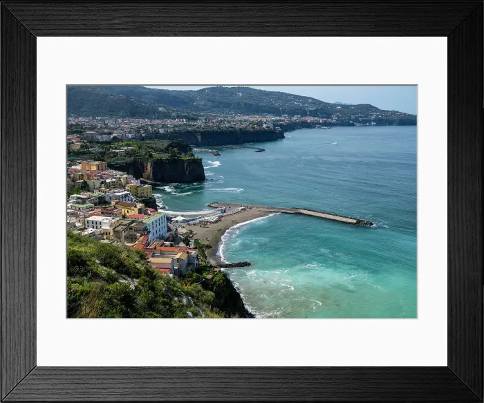 Framed Print : View over Sorrento, Bay of Naples, Campania, Italy, Europe Framed Print : View over Sorrento, Bay of Naples, Campania, Italy, Europe