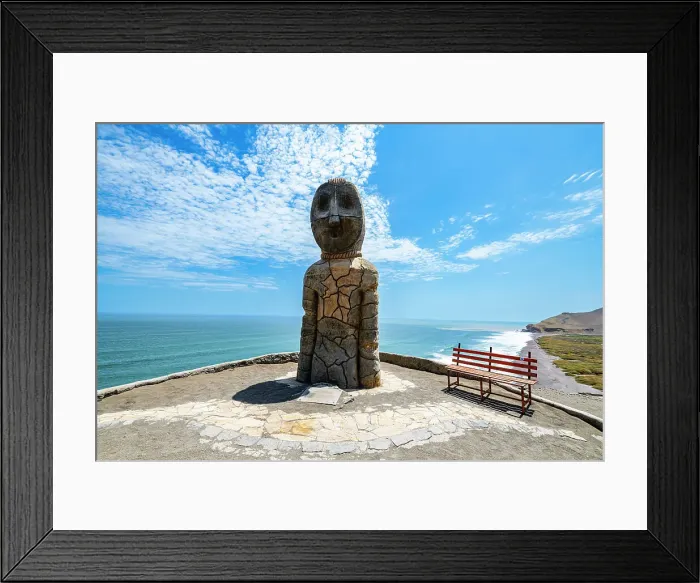 Framed Print : Monument, Chinchorro Mummies, UNESCO World Heritage Site, Camarones Valley, northern Atacama desert, Chile, South America Framed Print : Monument, Chinchorro Mummies, UNESCO World Heritage Site, Camarones Valley, northern Atacama desert, Chile, South America