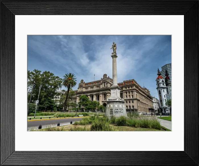 Framed Print : Center of Buenos Aires, Argentina, South America Framed Print : Center of Buenos Aires, Argentina, South America