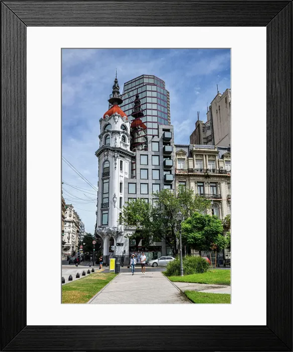 Framed Print : Center of Buenos Aires, Argentina, South America Framed Print : Center of Buenos Aires, Argentina, South America