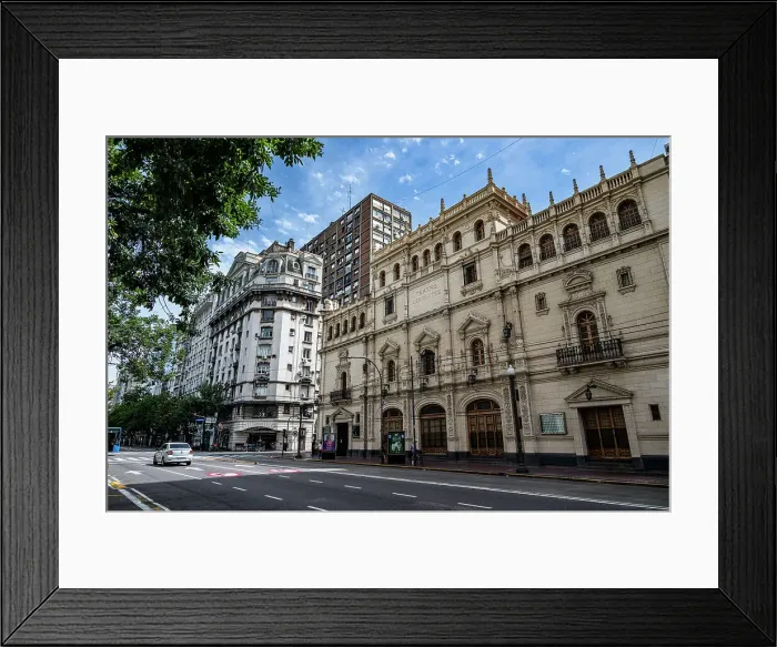 Framed Print : Center of Buenos Aires, Argentina, South America