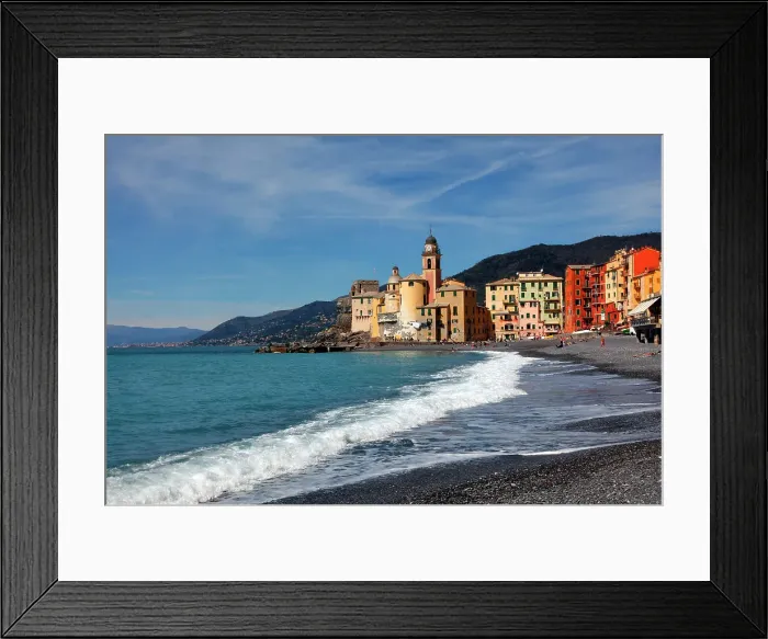 Framed Print : Camogli, a fishing village and tourist resort located on the west side of the peninsula of Portofino, Camogli, Liguria, Italy, Europe Framed Print : Camogli, a fishing village and tourist resort located on the west side of the peninsula of Portofino, Camogli, Liguria, Italy, Europe